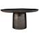 Uttermost Madrone 30" H x 60" W Golden Dark Bronze Outdoor Dining Table