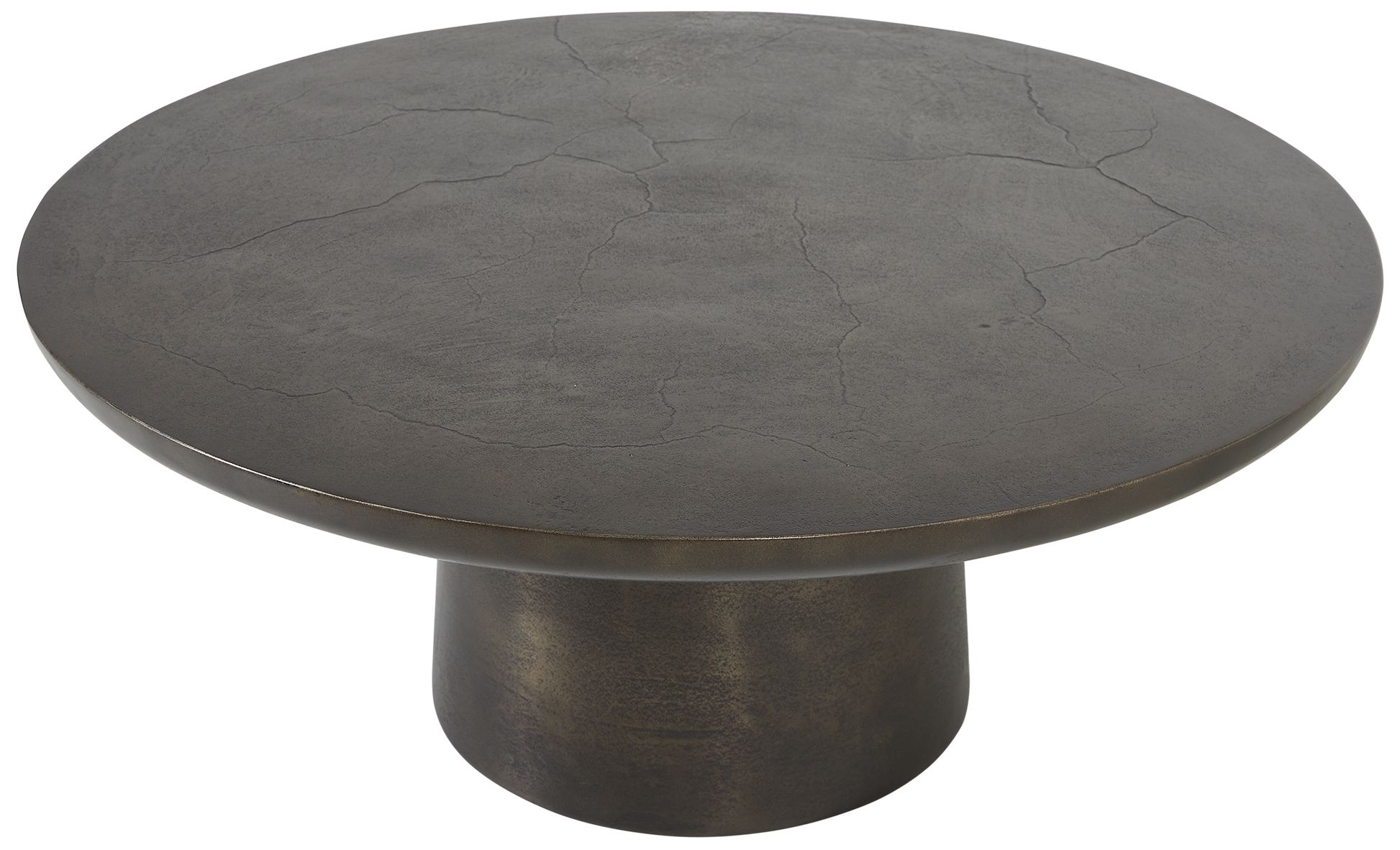 Image 4 Uttermost Madrone 36" Wide Indoor-Outdoor Dark Bronze Coffee Table more views