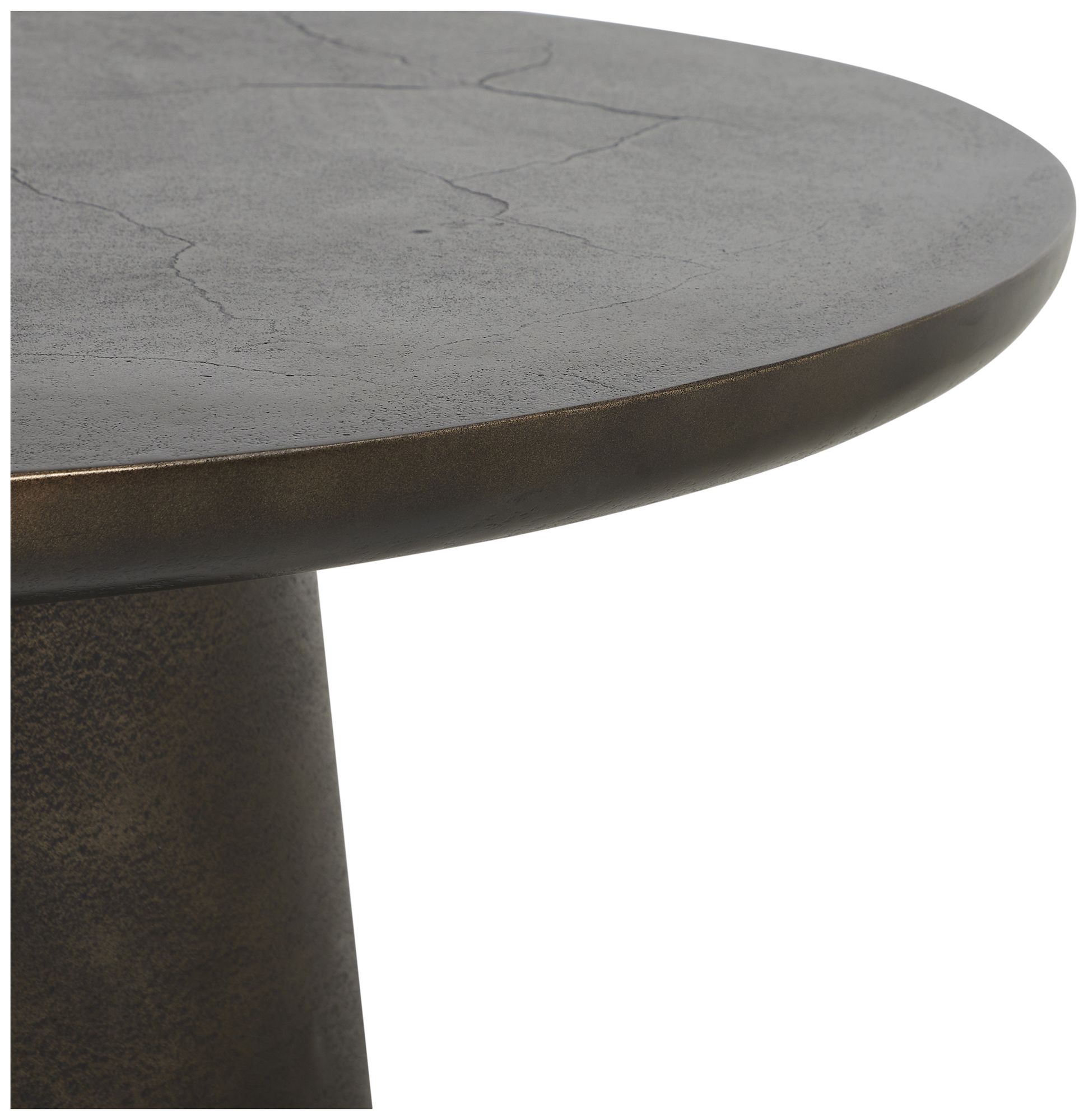 Image 6 Uttermost Madrone 36" Wide Indoor-Outdoor Dark Bronze Coffee Table more views