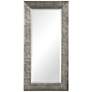 Uttermost Maeona Metallic Silver 30" x 60" Wall Mirror