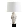 2_Uttermost Magdaline 29 1/2" White and Brown Ceramic Table Lamp