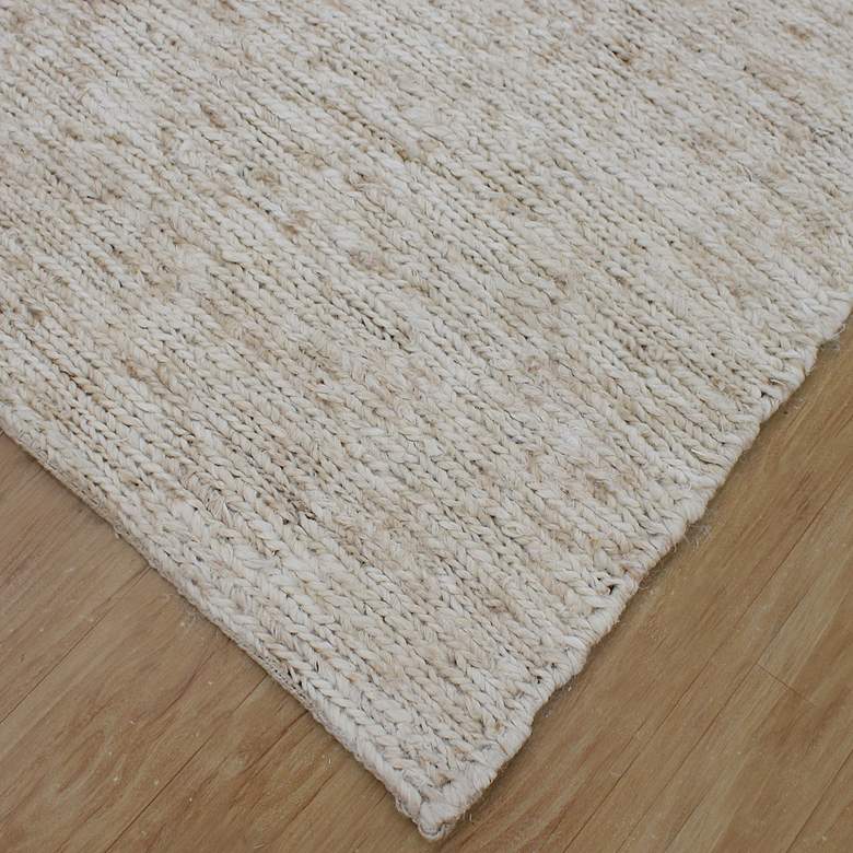 Image 3 Uttermost Makula 9'x6' Ivory Jute Area Rug more views
