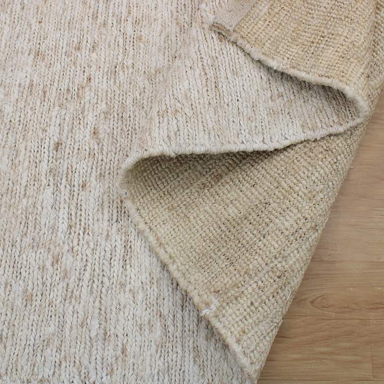 Image 4 Uttermost Makula 9'x6' Ivory Jute Area Rug more views
