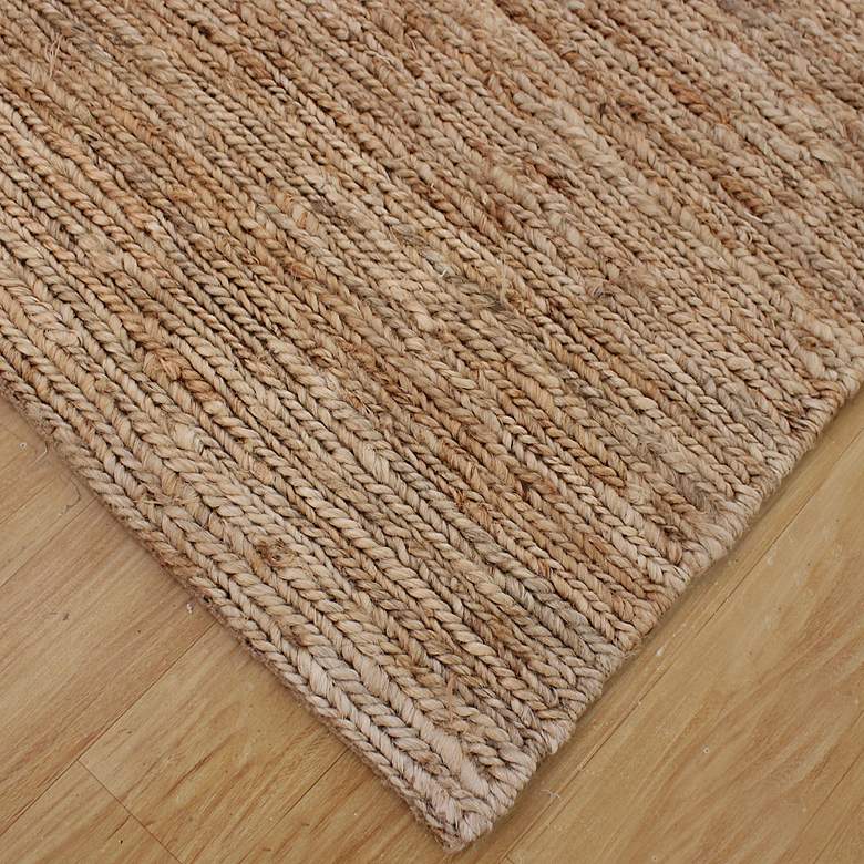 Image 3 Uttermost Makula 9'x6' Natural Jute Area Rug more views