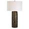 Uttermost Malaga 35 1/2" Modern Aged Bronze Ceramic Table Lamp