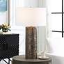 1_Uttermost Malaga 35 1/2" Modern Aged Bronze Ceramic Table Lamp