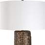 5_Uttermost Malaga 35 1/2" Modern Aged Bronze Ceramic Table Lamp more views