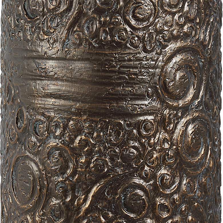 Image 7 Uttermost Malaga 35 1/2" Modern Aged Bronze Ceramic Table Lamp more views