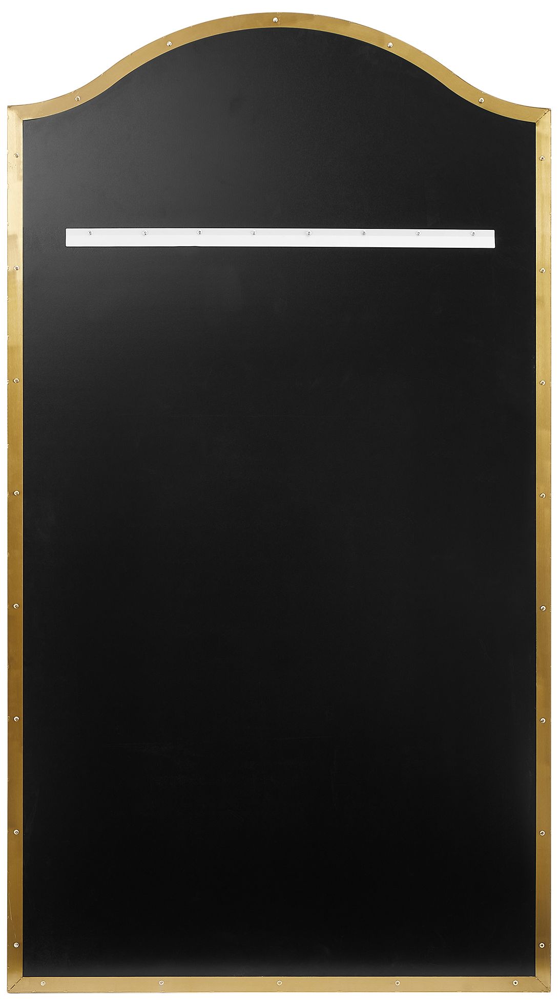 Image 6 Uttermost Mallorca 40" Wide x 72" High Brass Wall Mirror more views