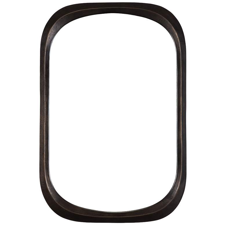 Image 1 Uttermost Malone Bronze 24" x 36 1/2" Wall Mirror