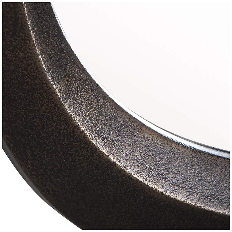 Image 5 Uttermost Malone Bronze 24" x 36 1/2" Wall Mirror more views