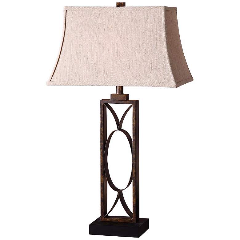Uttermost Manicopa Dark Bronze Table Lamp