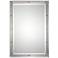 Uttermost Manning Brushed Nickel 22 1/2" x 32" Wall Mirror
