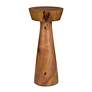 5_Uttermost Mano 24 1/2" High Natural Martini Table more views