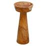 6_Uttermost Mano 24 1/2" High Natural Martini Table more views
