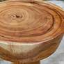 7_Uttermost Mano 24 1/2" High Natural Martini Table more views