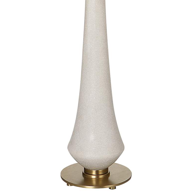 Image 4 Uttermost Marille 35 1/2" Modern Faux Ivory Stone Buffet Table Lamp more views