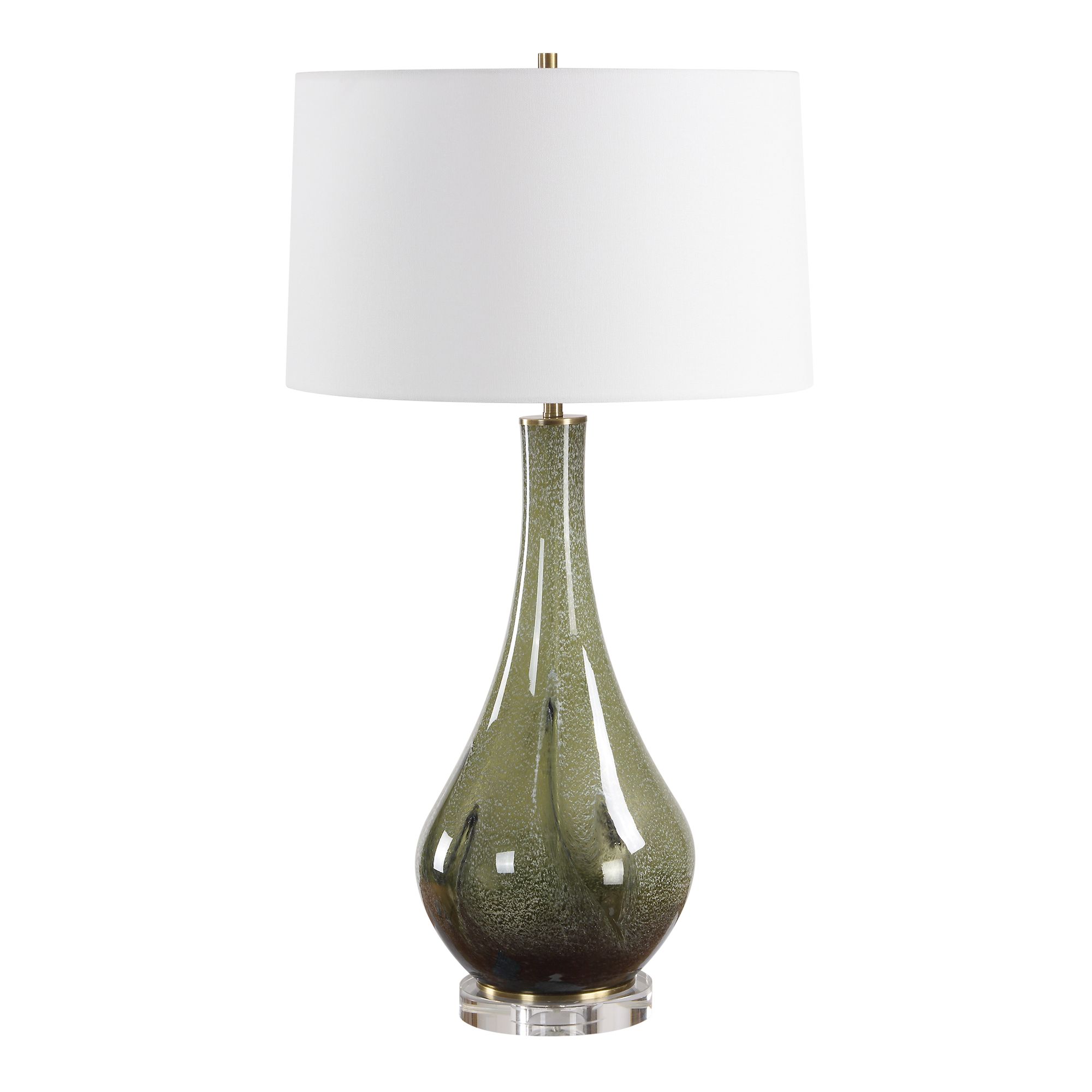 Image 3 Uttermost Marist 31" Art Glass Table Lamp more views