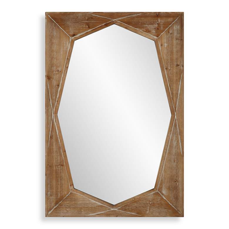 Image 2 Uttermost Marquise Natural 36" x 52" Rectangular Wall Mirror