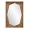 Uttermost Marquise Natural 36" x 52" Rectangular Wall Mirror