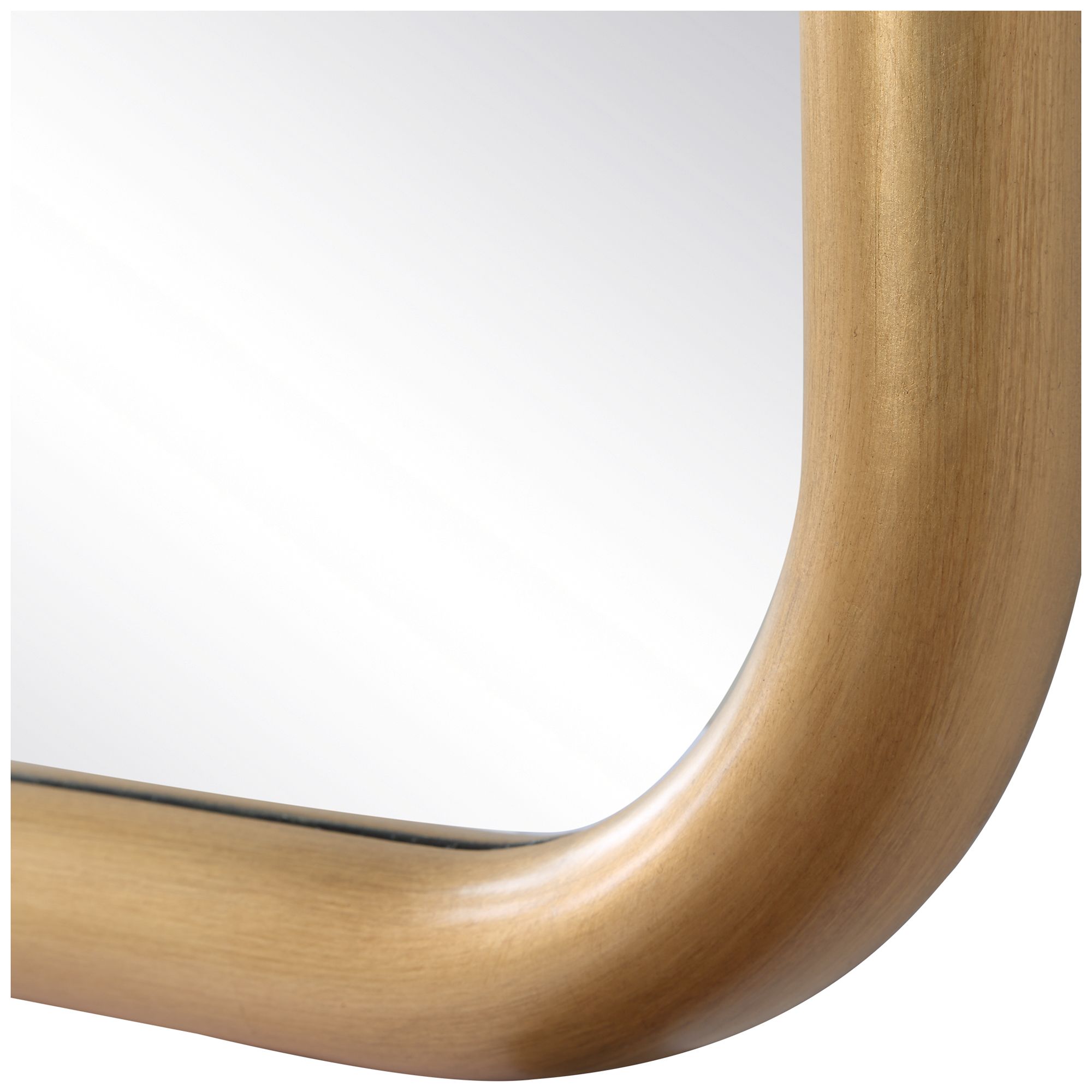Image 5 Uttermost Marvell 36" x 72" Antique Gold Arch Framed Mirror more views