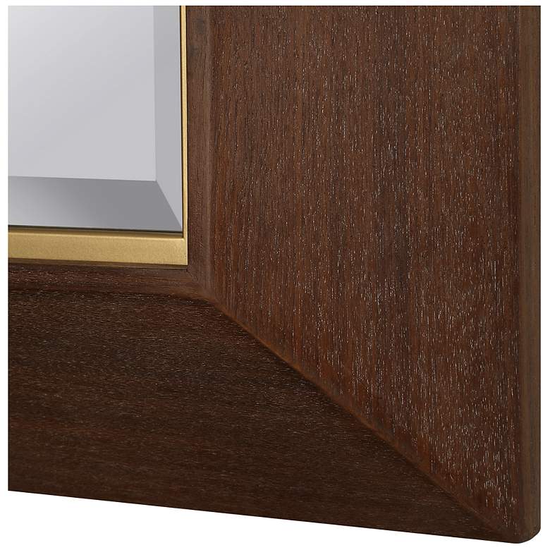 Image 5 Uttermost Matheson 37 3/4" x 68" Dark Brown Mirror more views