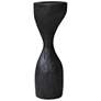 2_Uttermost Mattison 24" H Black Teak Wood Drink Table