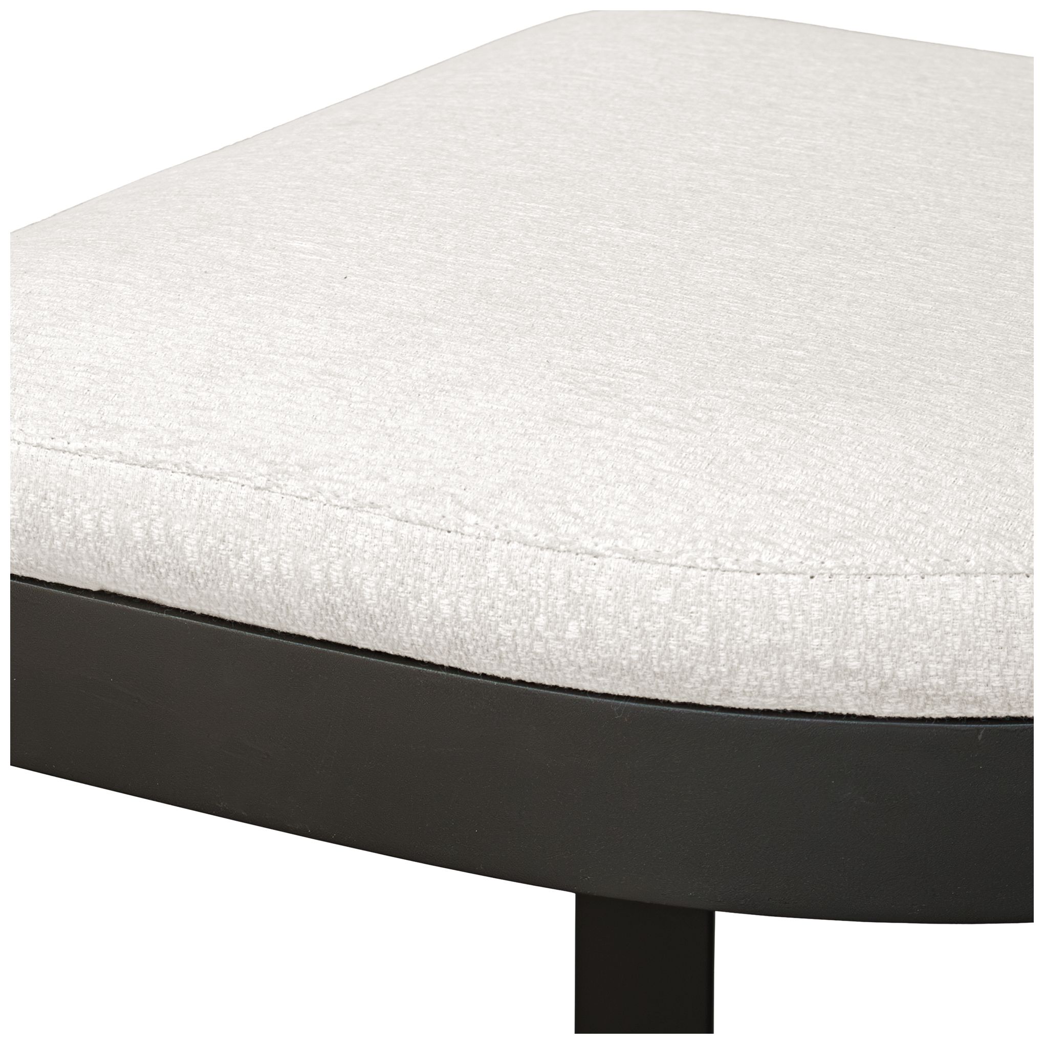 Uttermost Maude 30" High Black and White Outdoor Bar Stool