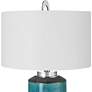 Thumbnail4 of Uttermost Maui Aqua Blue Ceramic Table Lamp more views