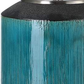 Image5 of Uttermost Maui Aqua Blue Ceramic Table Lamp more views