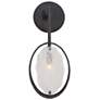 2_Uttermost Maxin 15" High Hammered Bronze Wall Sconce