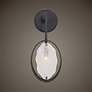 1_Uttermost Maxin 15" High Hammered Bronze Wall Sconce