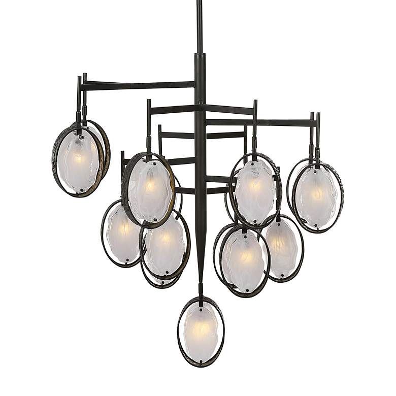Image 5 Uttermost Maxin 36 1/4" Dark Bronze 15-Light Rustic Modern Chandelier more views