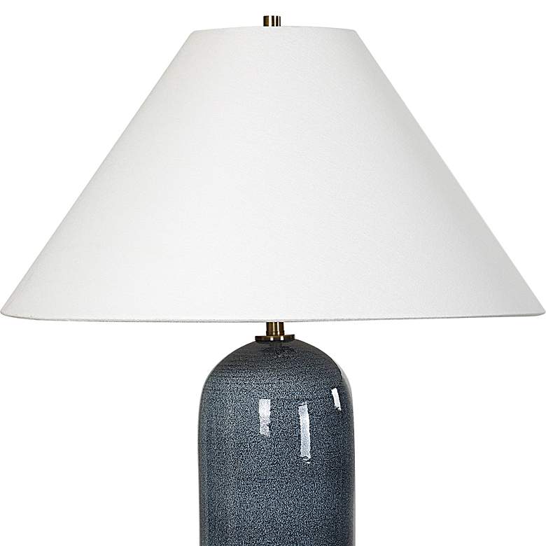Image 5 Uttermost Mayetta 27 3/4" Blue Ceramic Table Lamp more views