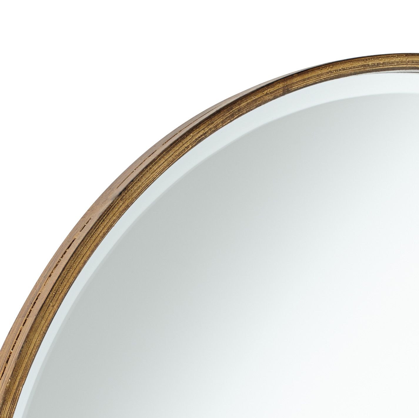 Image 3 Uttermost Mayfair Antique Copper 34" Round Wall Mirrors Set of 2 more views