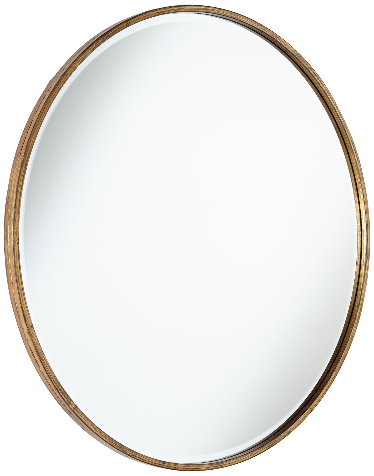 Image 4 Uttermost Mayfair Antique Copper 34" Round Wall Mirrors Set of 2 more views