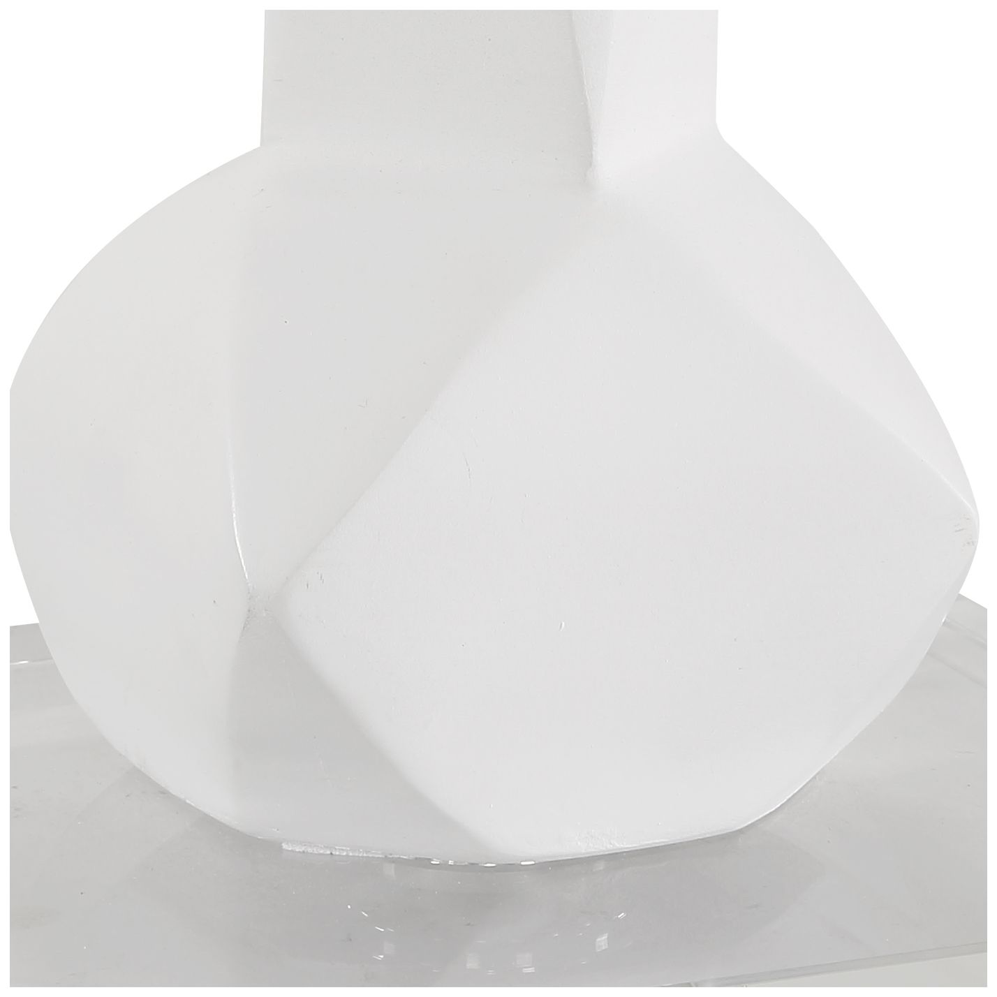 Image 6 Uttermost Mayme 37 1/2" Matte White Table Lamp more views