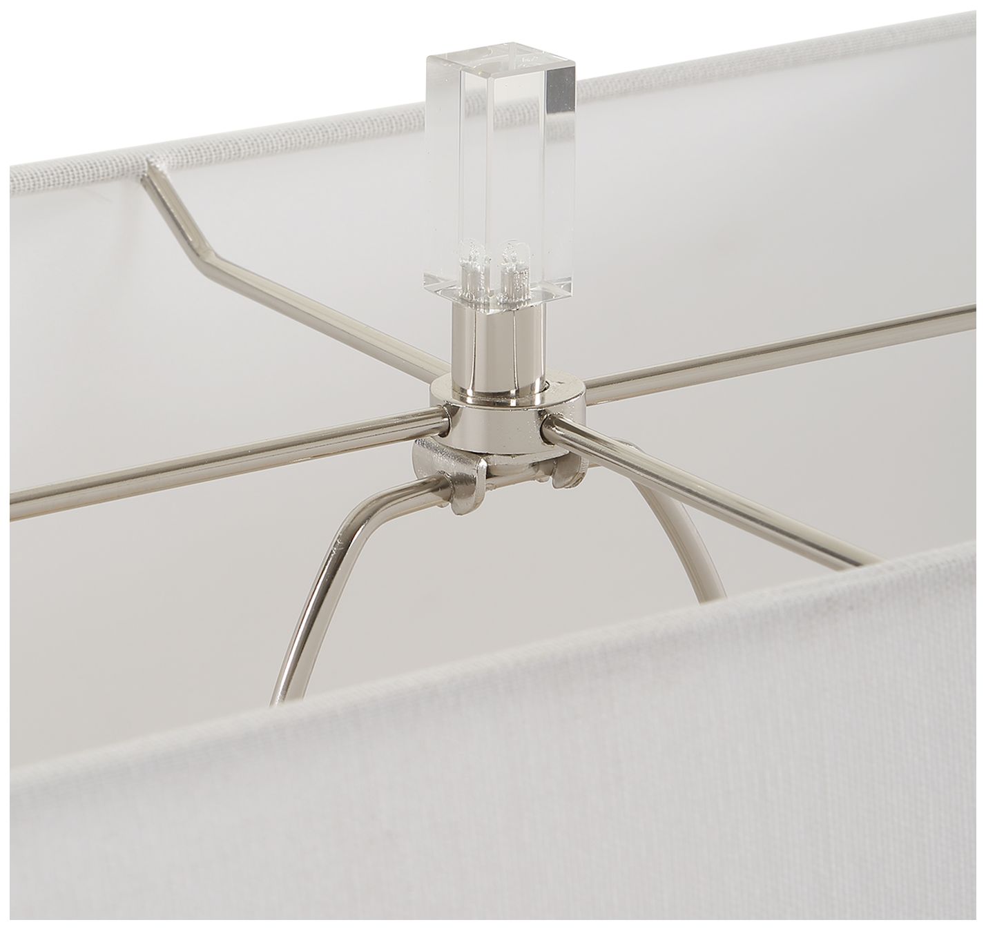 Image 7 Uttermost Mayme 37 1/2" Matte White Table Lamp more views