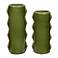 Uttermost Meander Rich Green Earthenware 2-Piece Vase Set