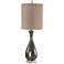 Uttermost Meara Metallic Bronze Glass Buffet Table Lamp