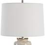 5_Uttermost Medan Taupe and Dove Gray Ceramic Table Lamp more views