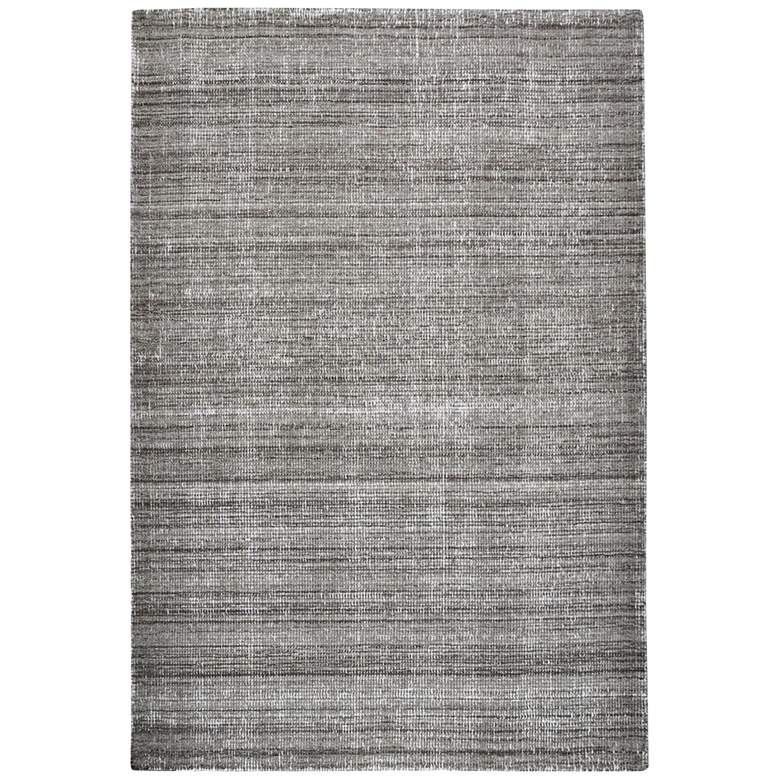 Image 1 Uttermost Medanos 5&#39;x8&#39; Charcoal Faded Area Rug