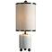 Uttermost Meelagh White Marble Buffet Table Lamp