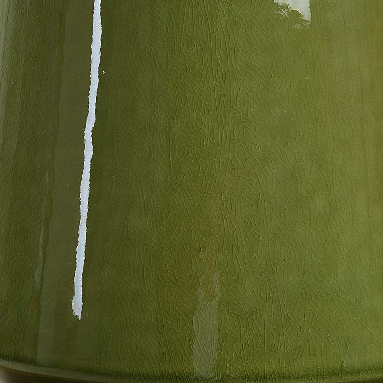 Image 7 Uttermost Mendell 39 1/2" High Green Ceramic Table Lamp more views