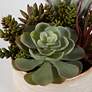 6_Uttermost Mesa 10" Wide Faux Succulents in Pot more views