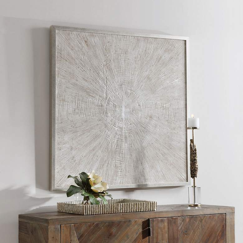 Image 4 Uttermost Mesmerize 42 3/4" Square Framed Canvas Wall Art more views