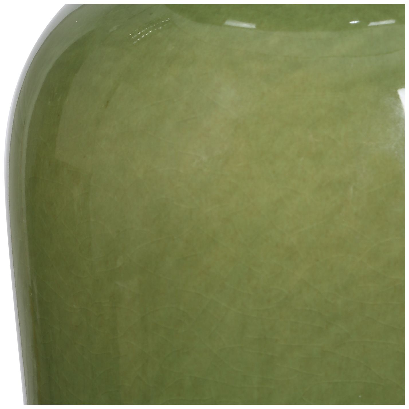 Image 5 Uttermost Meyer 27" Green Ceramic Table Lamp more views