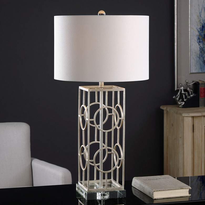 Image 1 Uttermost Mezen Iron Table Lamp