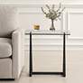 2_Uttermost Midas 24" Wide Textured Dark Bronze Accent Table