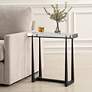 4_Uttermost Midas 24" Wide Textured Dark Bronze Accent Table more views